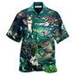 Hawaiian Shirt / Adults / S Cat Epic Fight - Hawaiian Shirt - Reefox