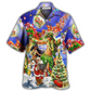 Hawaiian Shirt / Adults / S Hawaii The Aloha Merry Christmas - Hawaiian Shirt - Reefox