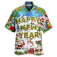Hawaiian Shirt / Adults / S Christmas Happy New Year Snow Merry Christmas - Hawaiian Shirt - Reefox
