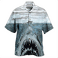 Hawaiian Shirt / Adults / S Shark Let Shark Kiss You - Hawaiian Shirt - Reefox