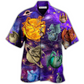 Hawaiian Shirt / Adults / S Dragon Planet Love Life In To The Galaxy - Hawaiian Shirt - Reefox