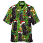 Hawaiian Shirt / Adults / S Black Cat Christmas Merry Xmas - Hawaiian Shirt - Reefox