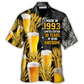 Hawaiian Shirt / Adults / S Beer Happy Drinking Beer Made In 1993 - Hawaiian Shirt - Reefox
