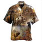 Hawaiian Shirt / Adults / S Hunting Rise Shine It's Hunting Time Cool - Hawaiian Shirt - Reefox