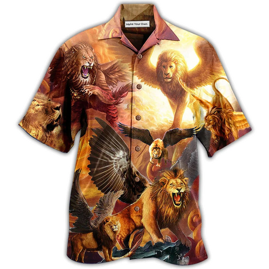 Hawaiian Shirt / Adults / S Lion King Love Life - Hawaiian Shirt - Reefox