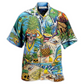 Hawaiian Shirt / Adults / S Skull Pineapple Fruit Amazing - Hawaiian Shirt - Reefox