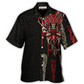 Hawaiian Shirt / Adults / S Viking Fenrir Wolf Head Norse Celtic - Hawaiian Shirt - Reefox