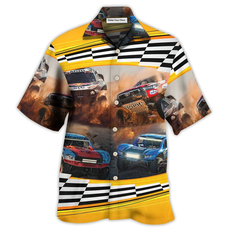 Hawaiian Shirt / Adults / S Car Racing Off Road Racing Is Our Life - Hawaiian Shirt - Reefox