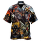 Hawaiian Shirt / Adults / S Skull No Guts No Glory Dark - Hawaiian Shirt - Reefox
