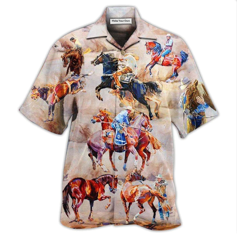 Hawaiian Shirt / Adults / S Horse Whisperer Play With Human - Hawaiian Shirt - Reefox