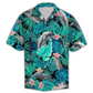 Hawaiian Shirt / Adults / S Dolphin Ocean Marine Biology Into The Sea - Hawaiian Shirt - Reefox