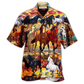 Hawaiian Shirt / Adults / S Horse Run Run - Hawaiian Shirt - Reefox