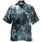 Hawaiian Shirt / Adults / S Halloween Death Could Not Hold Him In Tomb With Grey Back Ground - Hawaiian Shirt - Reefox