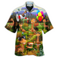 Hawaiian Shirt / Adults / S Giraffe Smile Happy - Hawaiian Shirt - Reefox