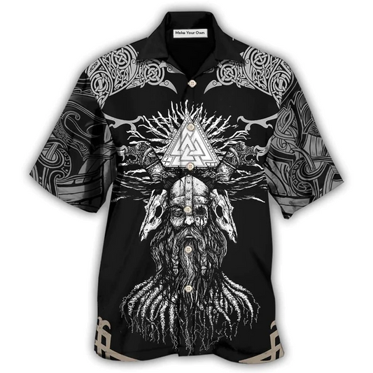 Hawaiian Shirt / Adults / S Viking Victory Life - Hawaiian Shirt - Reefox