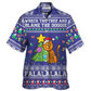 Hawaiian Shirt / Adults / S Cat Wreck The Tree And Blame The Doggie Christmas - Hawaiian Shirt - Reefox