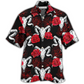 Hawaiian Shirt / Adults / S Skull Rose And Ram Skull - Hawaiian Shirt - Reefox