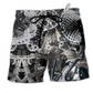 Beach Short / Adults / S Bike When In Doubt Pedal It Out Bicycle - Beach Short Reefox - Owls Matrix LTD