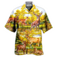 Hawaiian Shirt / Adults / S Deer Love Autumn - Hawaiian Shirt - Reefox