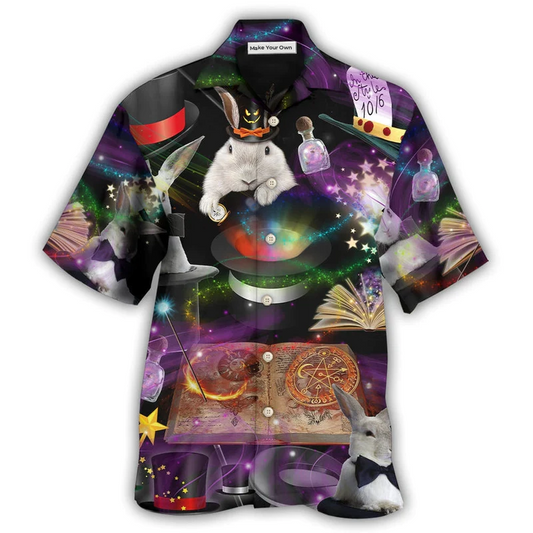 Hawaiian Shirt / Adults / S Magician Born To Be Magician And Cute - Hawaiian Shirt - Reefox