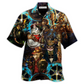 Hawaiian Shirt / Adults / S Cat Machine Magic Vintage - Hawaiian Shirt - Reefox