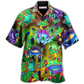 Hawaiian Shirt / Adults / S Frog Lover Stunning Neon - Hawaiian Shirt - Reefox