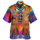Hawaiian Shirt / Adults / S Hippie Peace Life Cowboy Style Cool - Hawaiian Shirt - Reefox
