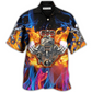 Hawaiian Shirt / Adults / S Hot Rod Fire Style - Hawaiian Shirt - Reefox