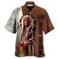 Hawaiian Shirt / Adults / S Native Style Love Peace Cool - Hawaiian Shirt - Reefox
