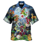 Hawaiian Shirt / Adults / S Dragon Flowers Love Life To The Moon - Hawaiian Shirt - Reefox
