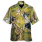 Cat Play Cricket Funny We Love Cricket - Hawaiian Shirt - Reefox