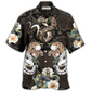 Hawaiian Shirt / Adults / S Snake Ball Python Flower Tropical - Hawaiian Shirt - Reefox