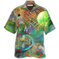 Hawaiian Shirt / Adults / S Tennis Colorful Art Style - Hawaiian Shirt - Reefox