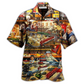 Hawaiian Shirt / Adults / S Train Toys Amazing Vintage Style - Hawaiian Shirt - Reefox