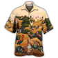 Hawaiian Shirt / Adults / S Chicken Farm Autumn Style - Hawaiian Shirt - Reefox