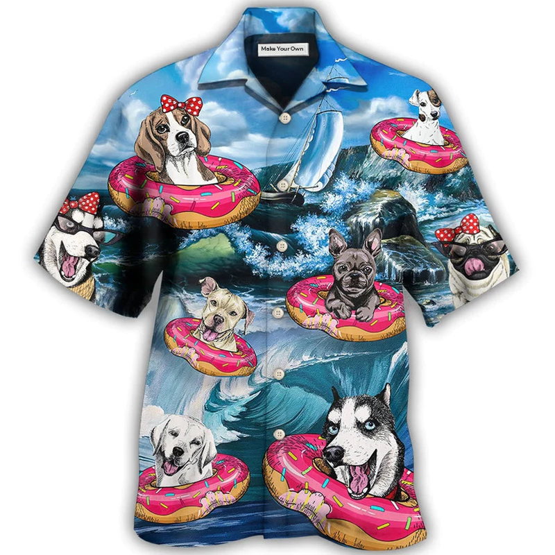 Dog Style So Cute - Hawaiian Shirt - Reefox
