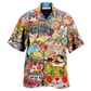 Hawaiian Shirt / Adults / S Cat Cute Colorful - Hawaiian Shirt - Reefox