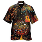 Hawaiian Shirt / Adults / S Music The Nocturne Of Time - Hawaiian Shirt - Reefox