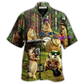 Hawaiian Shirt / Adults / S Ferret Animals Sing A Song - Hawaiian Shirt - Reefox