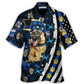German Shepherd Dogs Back The Blue - Hawaiian Shirt