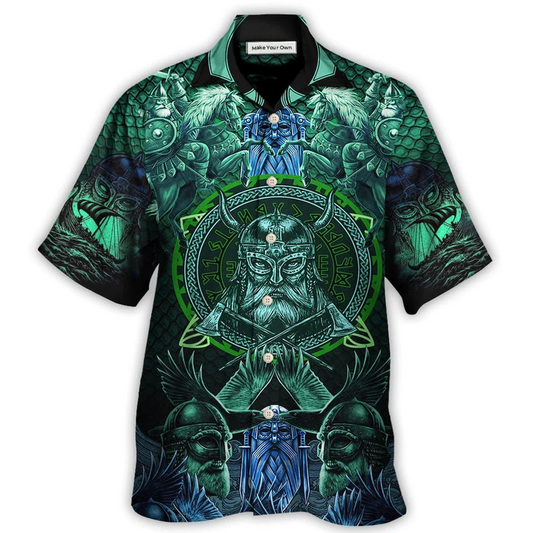 Hawaiian Shirt / Adults / S Viking See You In Valhalla - Hawaiian Shirt - Reefox
