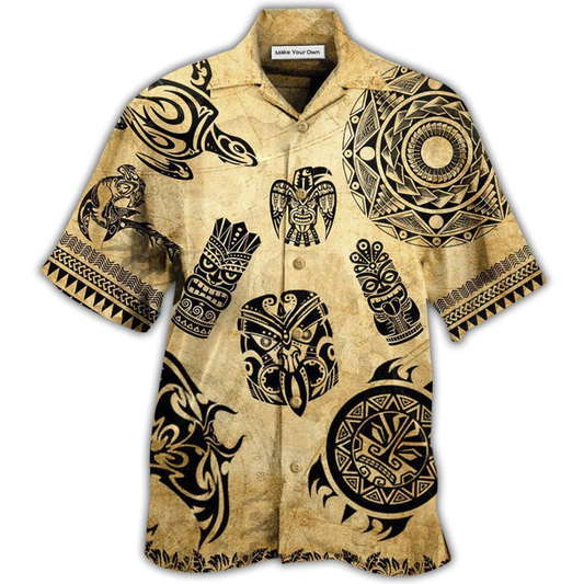 Hawaiian Shirt / Adults / S Hawaii Hawaiian Culture Vintage Style - Hawaiian Shirt - Reefox