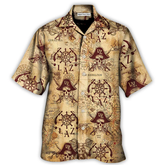 Skull Pirate Skull Pirates Style Lover Unique - Hawaiian Shirt - Reefox