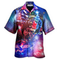 Hawaiian Shirt / Adults / S America Christmas Merry Everything Happy Always - Hawaiian Shirt - Reefox