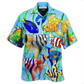 Hawaiian Shirt / Adults / S Fish Gold Fish Don't Bounce - Hawaiian Shirt - Reefox