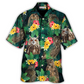 Hawaiian Shirt / Adults / S Owl Tropical Summer Floral Vibes - Hawaiian Shirt - Reefox