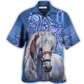 Hawaiian Shirt / Adults / S Native Style Love Peace Horse - Hawaiian Shirt - Reefox
