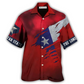 Hawaiian Shirt / Adults / S Texas Peace Life Red Style - Hawaiian Shirt - Reefox