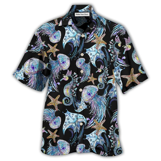 Hawaiian Shirt / Adults / S Animals Sea Animals - Hawaiian shirt - Reefox
