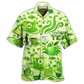 Hawaiian Shirt / Adults / S Tea Love Green Tea - Hawaiian Shirt - Reefox